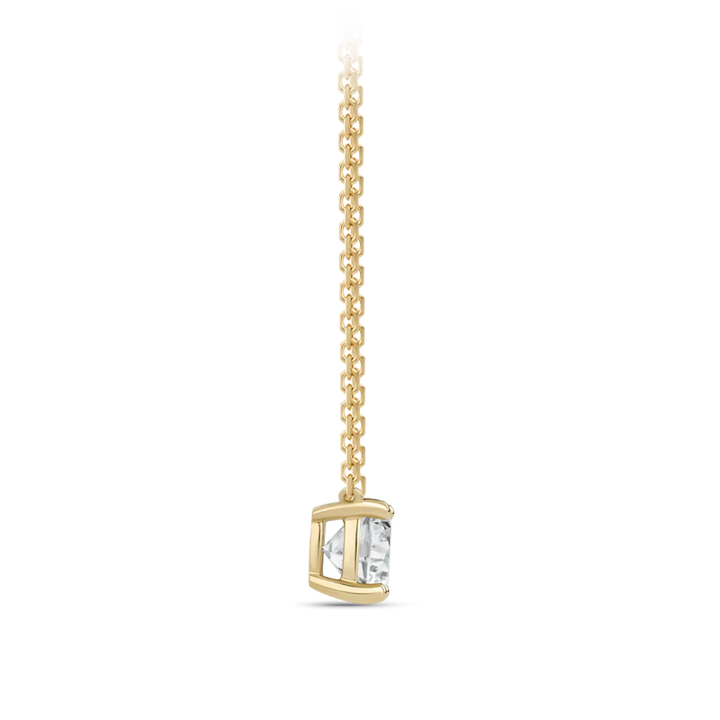 4 Prong Setting Diamond Solitaire Pendant